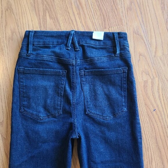 NEW NWT GOOD AMERICAN X CALIK DENIM ALWAYS FITS GOOD LEGS SKINNY JEANS sz 6 - 12 - Picture 5 of 9
